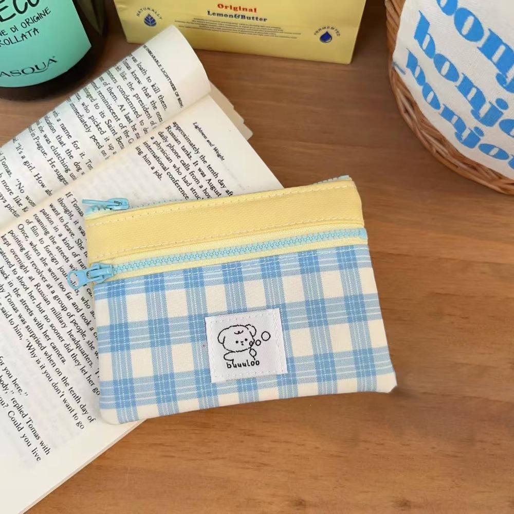 Cute Double Layer Zipper Coin Purses Grid Cartoon Card Bag Gift Multifunctional Storage Bag for Women Girls синий
Cute Double Layer Zipper Coin Purses Grid Cartoon Card Bag Gift Multifunctional Storage Bag for Women Girls синий