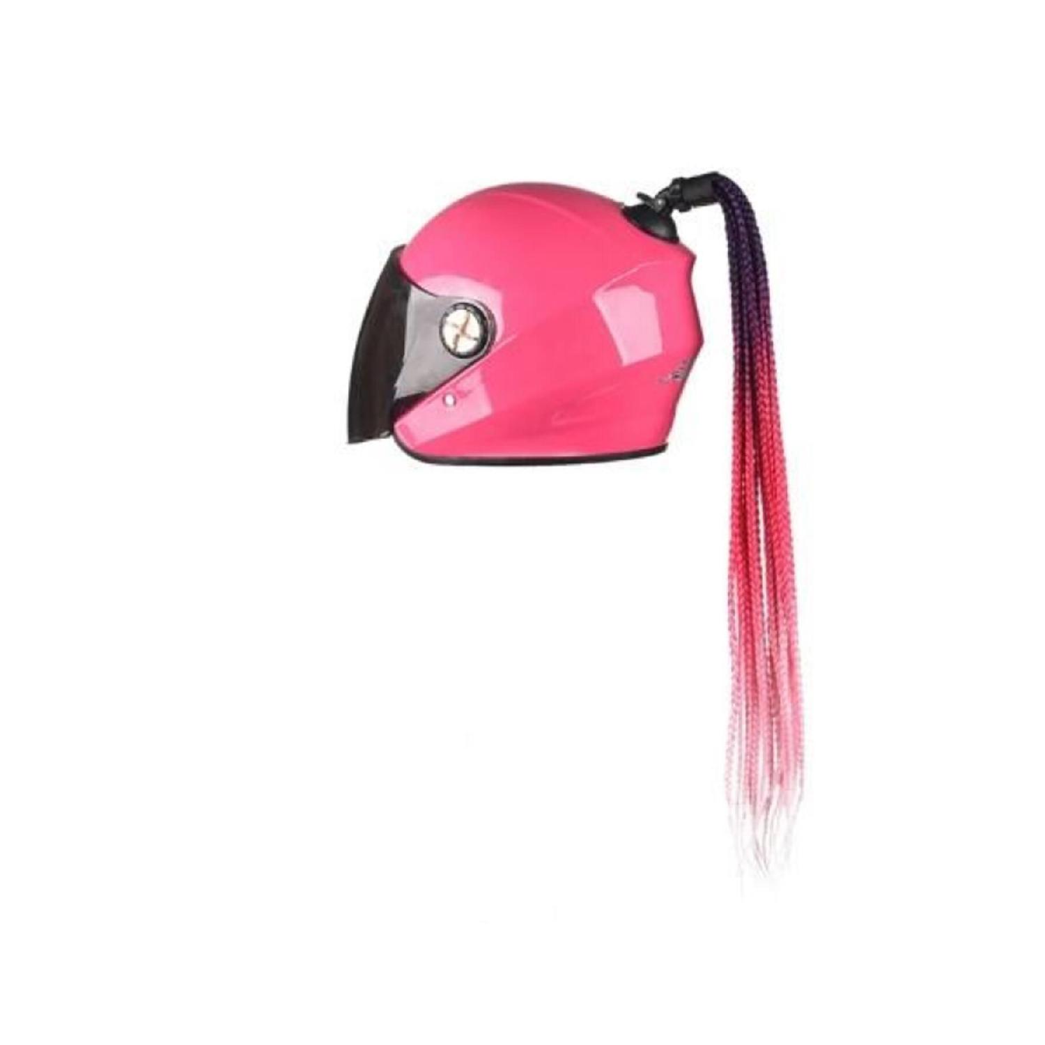 Tex Helmet Ornament 4 Motorcycle Bike And Ski Helmet Ornament Braided Ponytail Hair Pink White розовый
Tex Helmet Ornament 4 Motorcycle Bike And Ski Helmet Ornament Braided Ponytail Hair Pink White розовый
