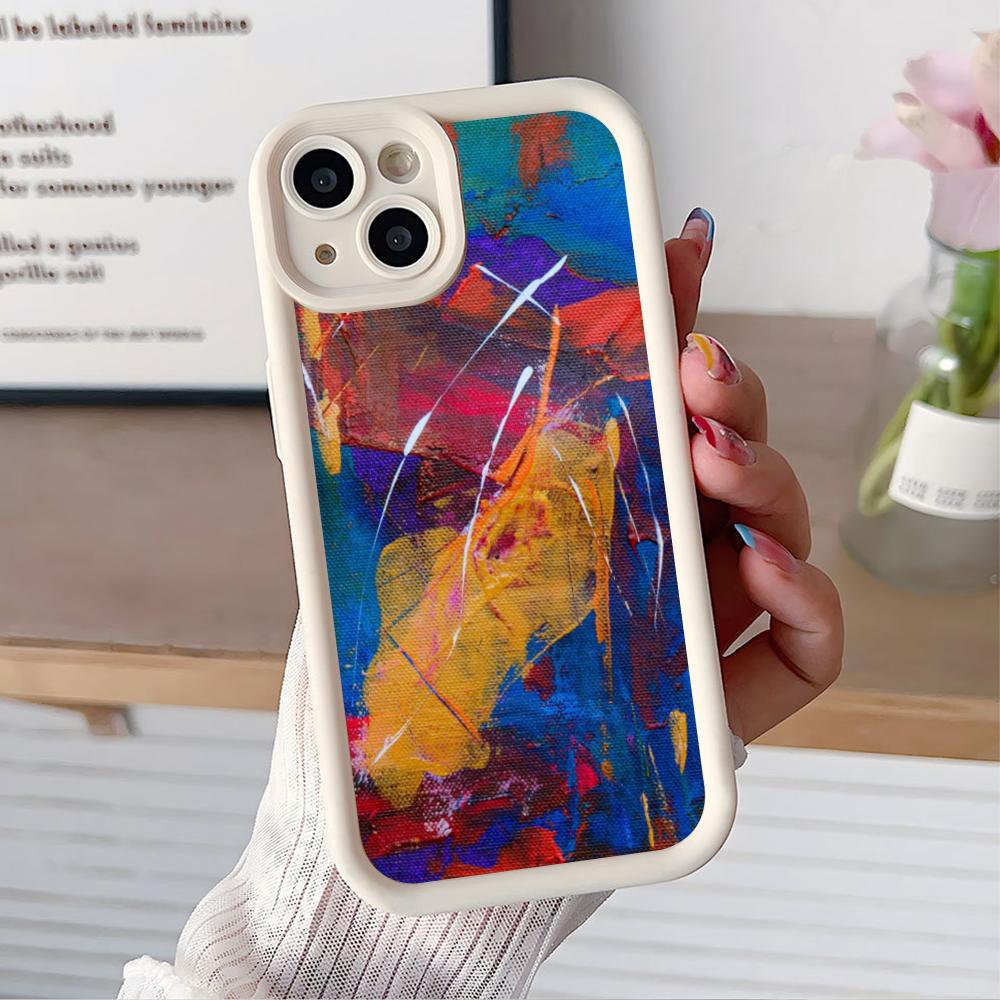Abstract Oil Painting Phone Case for iPhone 17 16 15 14 13 12 11 Air Pro Max Plus White Soft TPU Shockproof Cover iPhone 13 Pro
Abstract Oil Painting Phone Case for iPhone 17 16 15 14 13 12 11 Air Pro Max Plus White Soft TPU Shockproof Cover iPhone 13 Pro