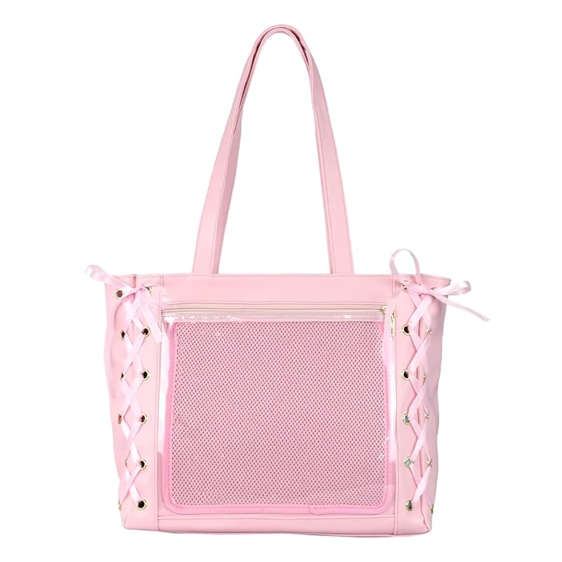 No-brand goods pain bag transparent pocket tin badge AXTA Oshikatsu lace handbag normal size pink
No-brand goods pain bag transparent pocket tin badge AXTA Oshikatsu lace handbag normal size pink