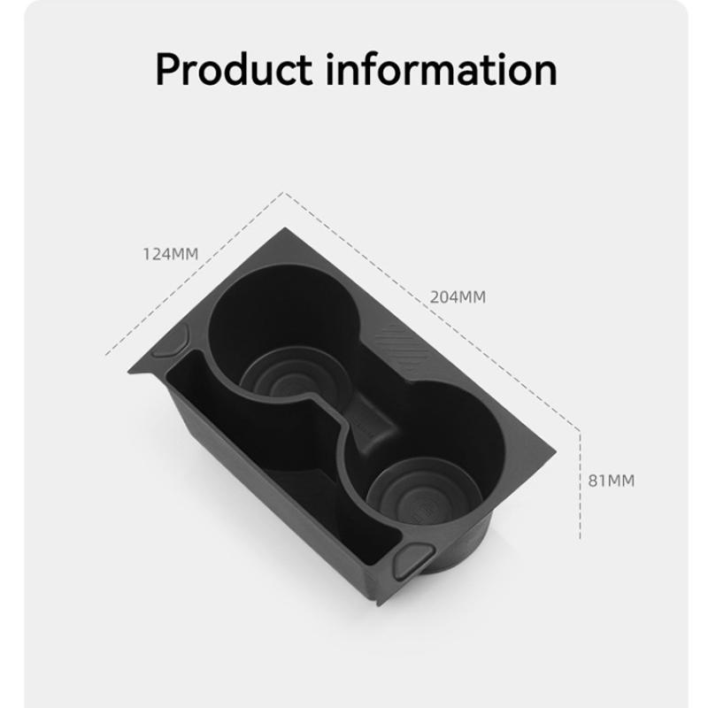 Car Water Cup Holder For EV3 24-25 Anti-Slip Central Control Drinks Holder Storage Box Tray Organizer Auto Interior Accessories
Car Water Cup Holder For EV3 24-25 Anti-Slip Central Control Drinks Holder Storage Box Tray Organizer Auto Interior Accessories