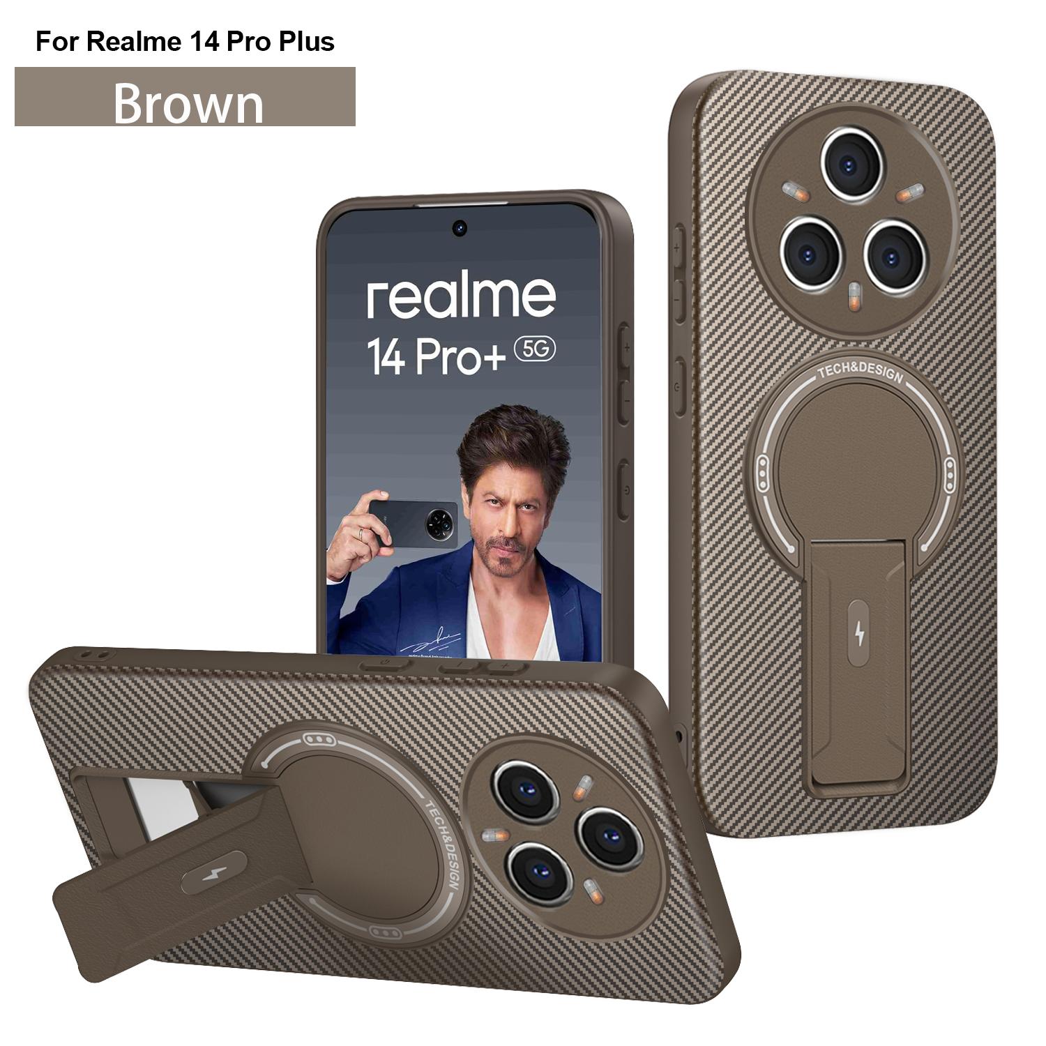 Luxury Case for OPPO Realme 14 Pro Plus Pro+ 14T 14X 5G Original Magnetic Phone Bracket Carbon Fiber Texture Back Cover Carcasas realme 14 Pro+ світло-коричневого кольору
Luxury Case for OPPO Realme 14 Pro Plus Pro+ 14T 14X 5G Original Magnetic Phone Bracket Carbon Fiber Texture Back Cover Carcasas realme 14 Pro+ світло-коричневого кольору