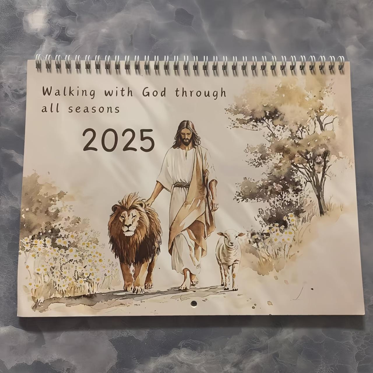 2025 Bible Wall Calendar Christian Decorative Wall Calendar Jesus Christ Calendar Monthly Calendar Planner For Wall Decorations 1pc
2025 Bible Wall Calendar Christian Decorative Wall Calendar Jesus Christ Calendar Monthly Calendar Planner For Wall Decorations 1pc