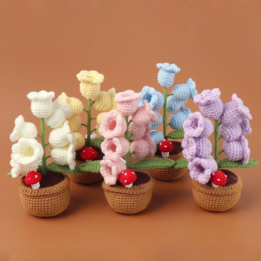 Luminous Potted Flower Night Light Lily of The Valley Potted Plant Lamp New Knitted Flower Light білий
Luminous Potted Flower Night Light Lily of The Valley Potted Plant Lamp New Knitted Flower Light білий