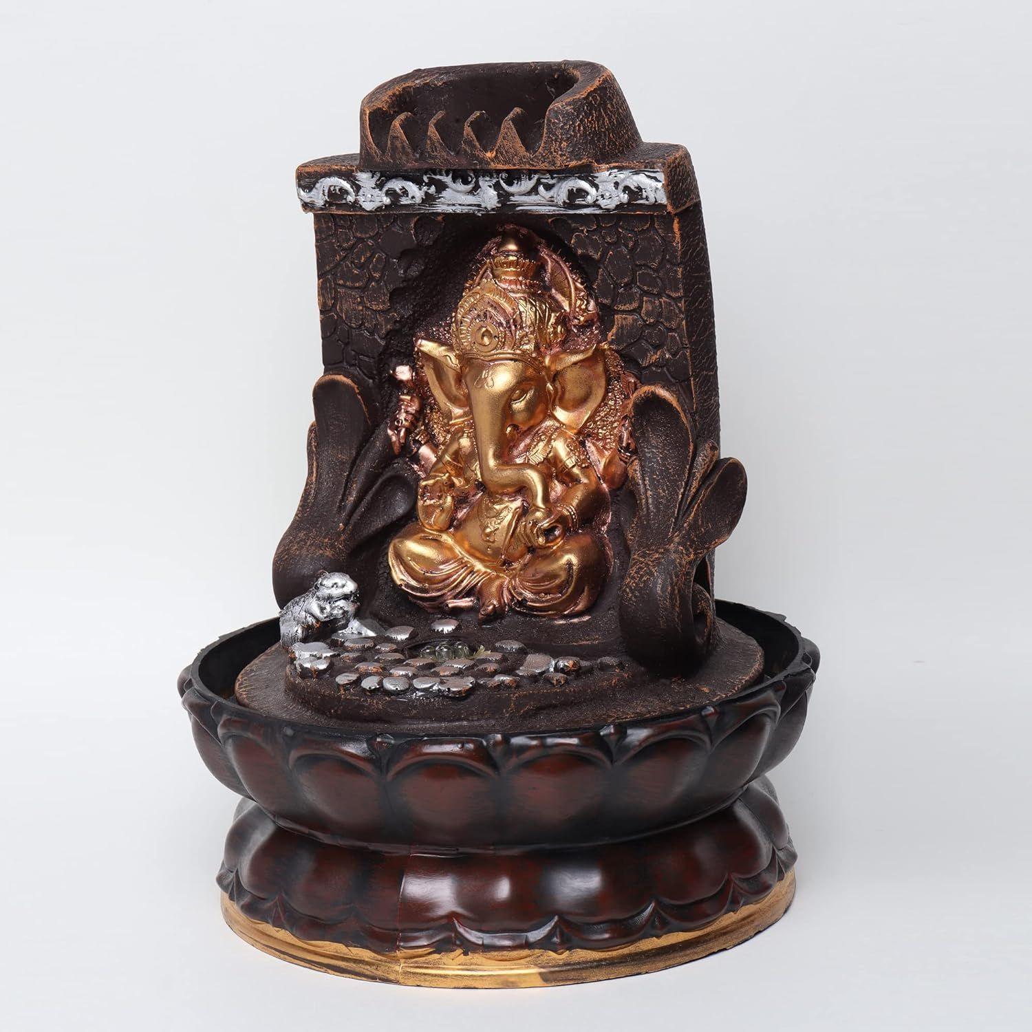 Настольный фонтан «Господь Ганеша» со светодиодной подсветкой | Полирезиновая декоративная фигурка для дома и улицы
Настольный фонтан «Господь Ганеша» со светодиодной подсветкой | Полирезиновая декоративная фигурка для дома и улицы