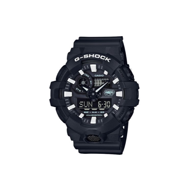 Casio 35th Anniversary Limited Edition Erichaze Street Cool Dual Display Watch Men Watches Black GA-700EH-1A Black Dial
Casio 35th Anniversary Limited Edition Erichaze Street Cool Dual Display Watch Men Watches Black GA-700EH-1A Black Dial