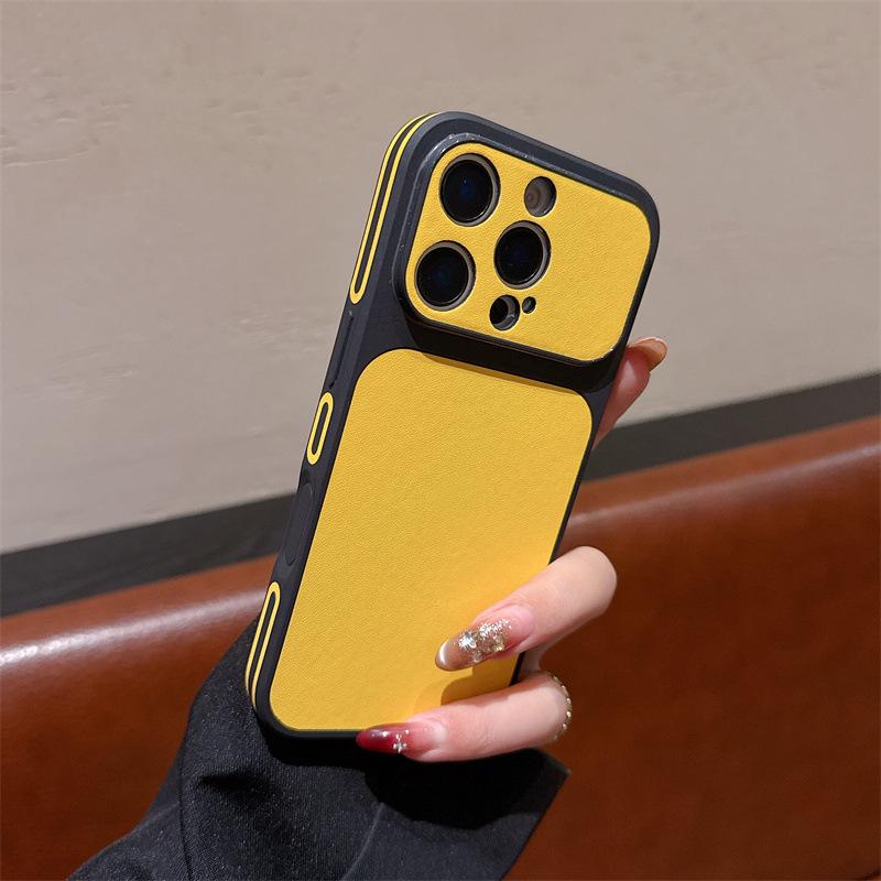 iPhone 17 Pro Max Case: Plain Leather-Textured Side, Large Window, for Apple 16 Pro iPhone 17 Pro
iPhone 17 Pro Max Case: Plain Leather-Textured Side, Large Window, for Apple 16 Pro iPhone 17 Pro