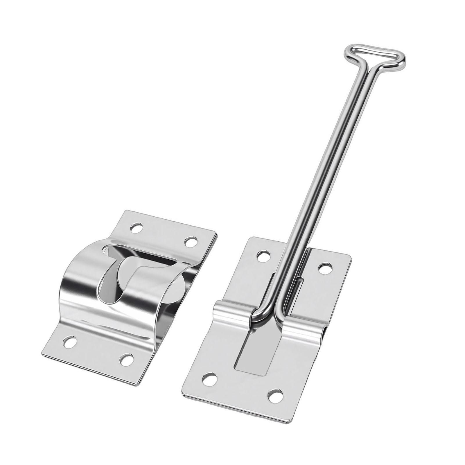 RV Door Holder Stainless Steel T Trailer Door Holder Catch for Trailers Camping Vehicle Trucks
RV Door Holder Stainless Steel T Trailer Door Holder Catch for Trailers Camping Vehicle Trucks