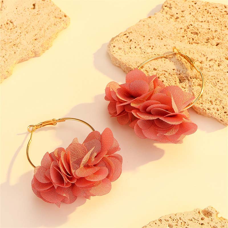 Bohemian Brown Leopard Print Fabric Flower Hoop Earrings For Women Vintage Flower Tassel earringsEarrings Jewelry Holiday Gifts
Bohemian Brown Leopard Print Fabric Flower Hoop Earrings For Women Vintage Flower Tassel earringsEarrings Jewelry Holiday Gifts