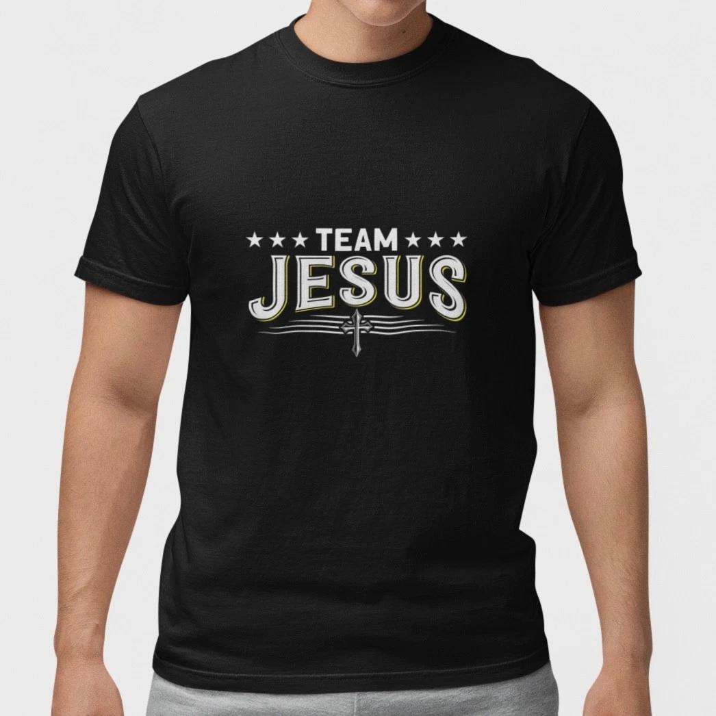 Team Jesus Christian T Shirt Cross Faith Religious Graphic Unisex Tee S
Team Jesus Christian T Shirt Cross Faith Religious Graphic Unisex Tee S