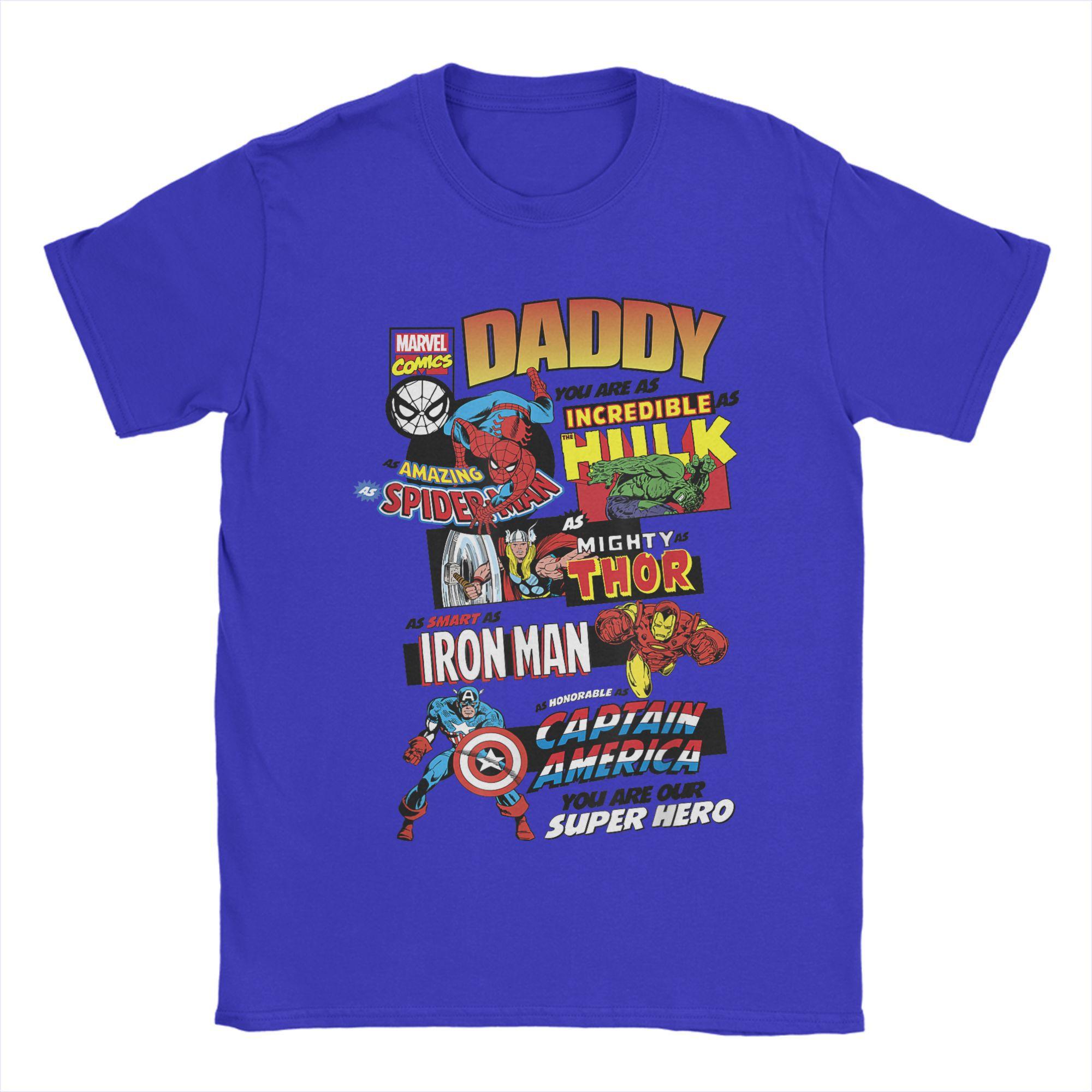 Avengers Father s Day Retro Comic Dad T-Shirt Men Cartoon Funny Cotton Tee Crewneck Short Sleeve T Shirts Unique merchandise 3XL
Avengers Father s Day Retro Comic Dad T-Shirt Men Cartoon Funny Cotton Tee Crewneck Short Sleeve T Shirts Unique merchandise 3XL