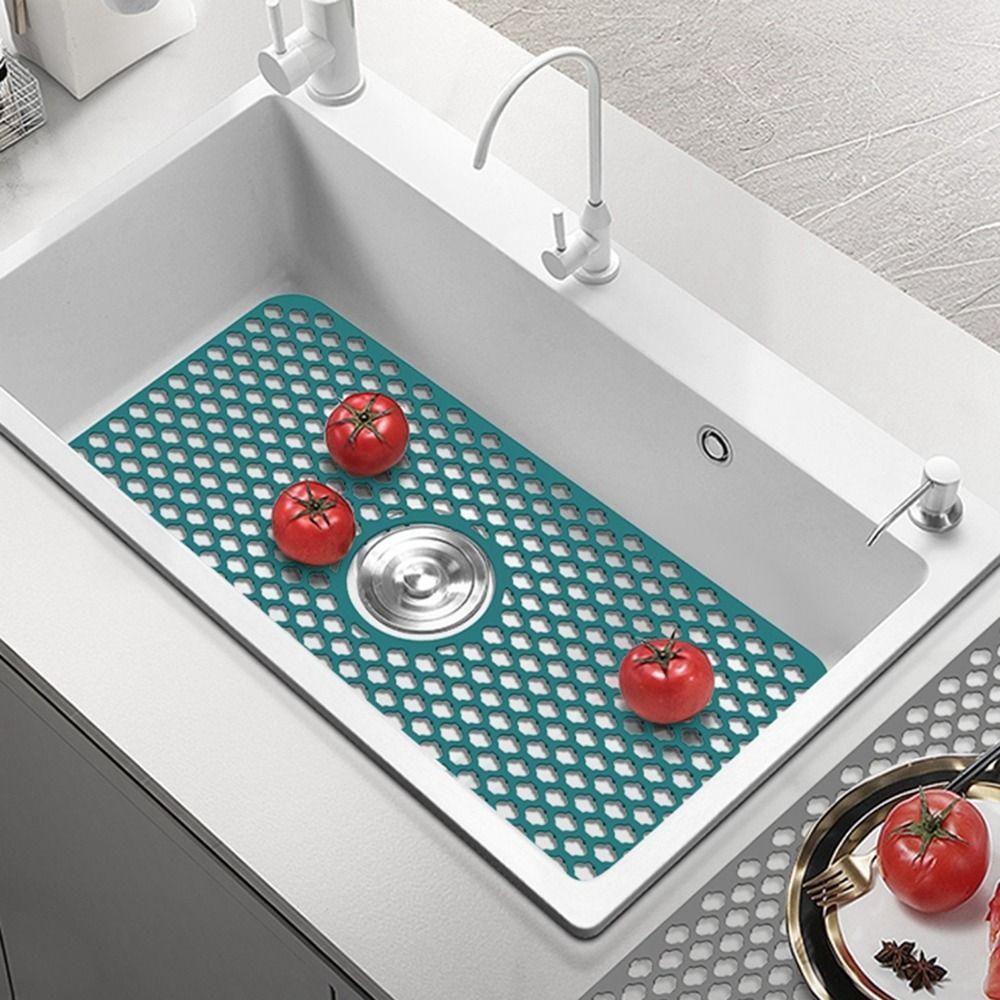 Кухонные принадлежности Quick Drain Hollow Drain Pad Sink Protector Sink Mat Dish Drying Mat
Кухонные принадлежности Quick Drain Hollow Drain Pad Sink Protector Sink Mat Dish Drying Mat
