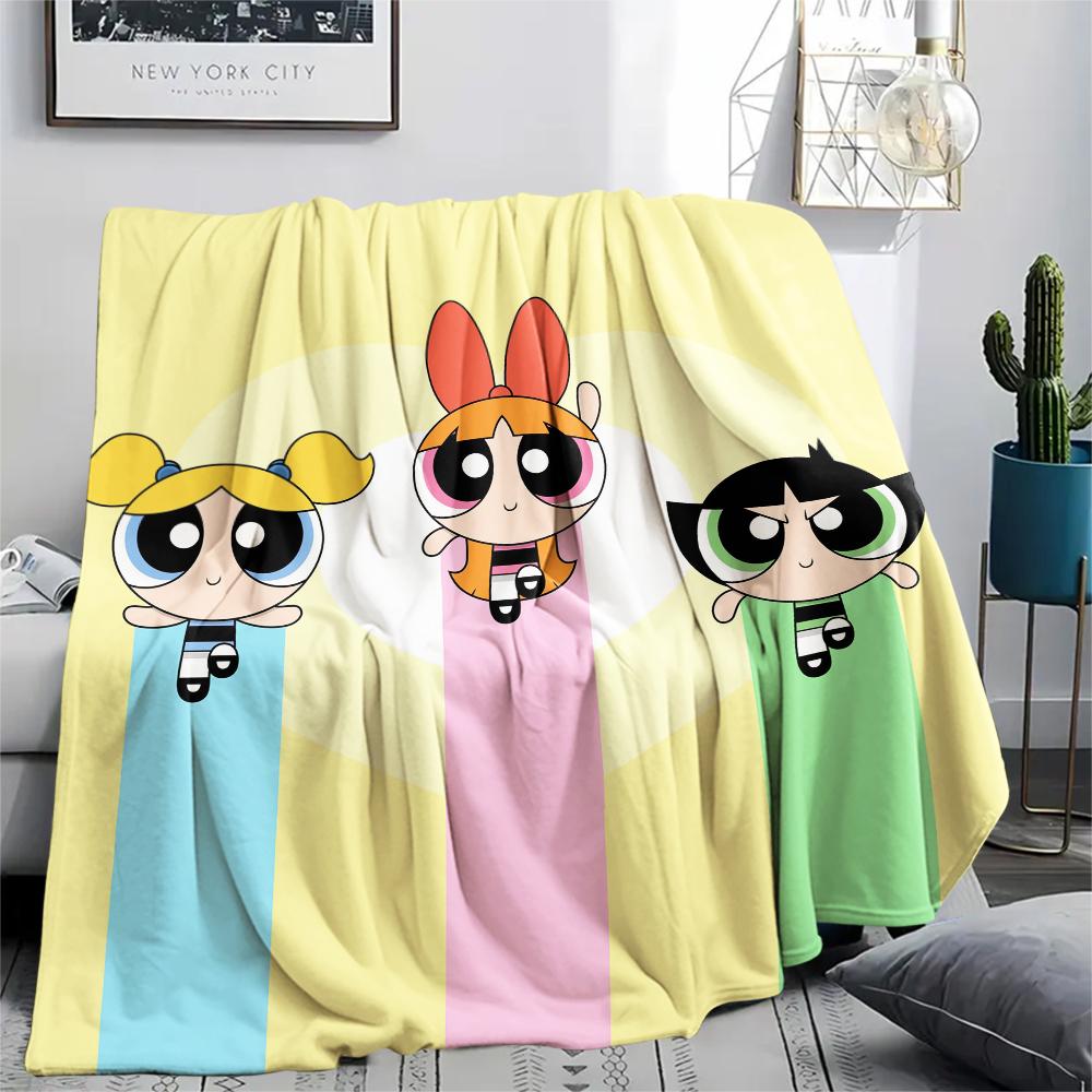 The Powerpuff Girls Poster pattern Flannel Blanket, High quality Comfortable for All Seasons, Home Decor, Warmth and Comfort, Perfect for Gifts. 80cm x 120cm
The Powerpuff Girls Poster pattern Flannel Blanket, High quality Comfortable for All Seasons, Home Decor, Warmth and Comfort, Perfect for Gifts. 80cm x 120cm