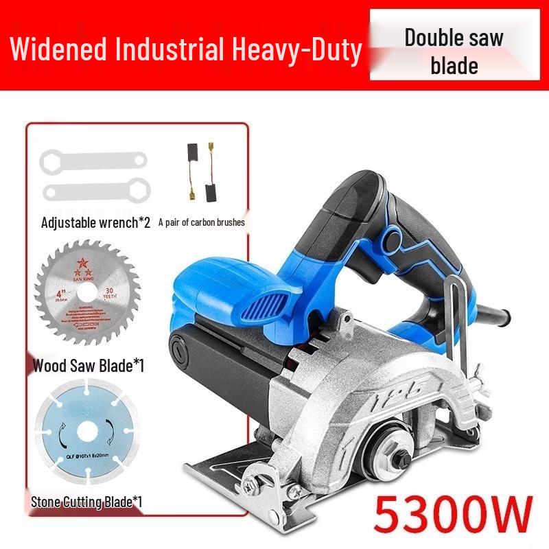 SHEYUE 5-inch Multi-functional Wood and Stone Cutting Machine CN plug (adapter included)
SHEYUE 5-inch Multi-functional Wood and Stone Cutting Machine CN plug (adapter included)