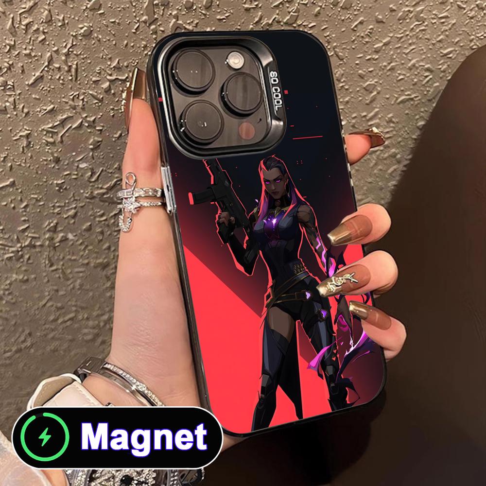 Valo Reyna Phone Case for iPhone 17 16 15 14 13 12 11 Air Pro Max Plus Colorful Silver MagSafe Cover iPhone 11
Valo Reyna Phone Case for iPhone 17 16 15 14 13 12 11 Air Pro Max Plus Colorful Silver MagSafe Cover iPhone 11