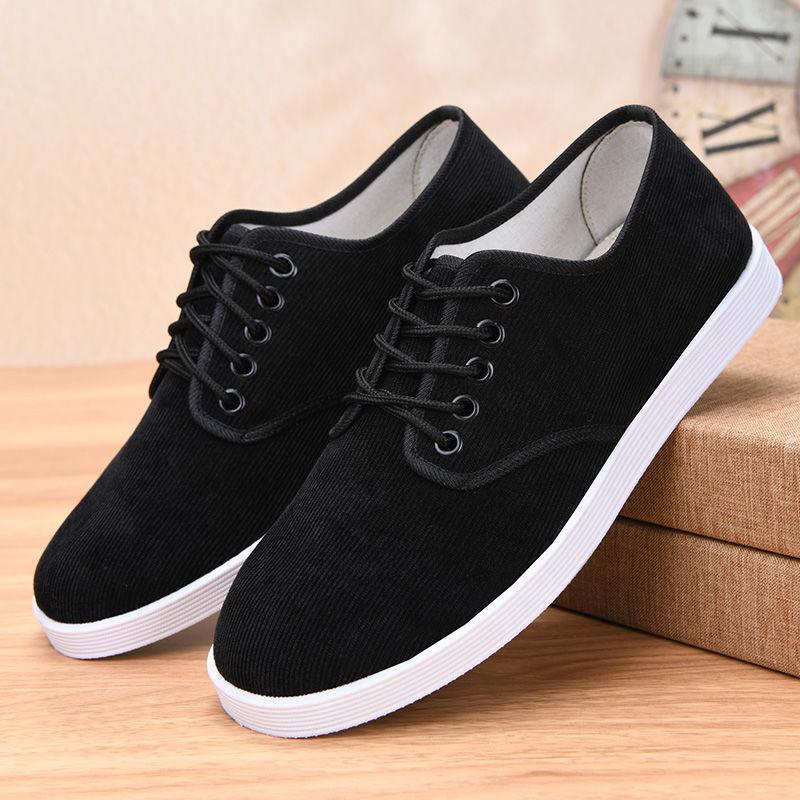 Мужские туфли из вельветовой ткани, весенние и осенние одинарные туфли, легкие, дышащие, износостойкие, нескользящие, на шнуровке, для пап 45 чёрный
Мужские туфли из вельветовой ткани, весенние и осенние одинарные туфли, легкие, дышащие, износостойкие, нескользящие, на шнуровке, для пап 45 чёрный