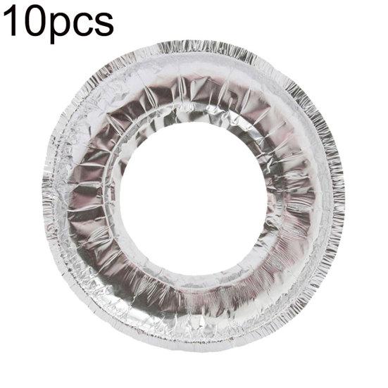 10 шт., защита для газовой плиты, защита для плиты, фольга, жиронепроницаемая алюминиевая бумага