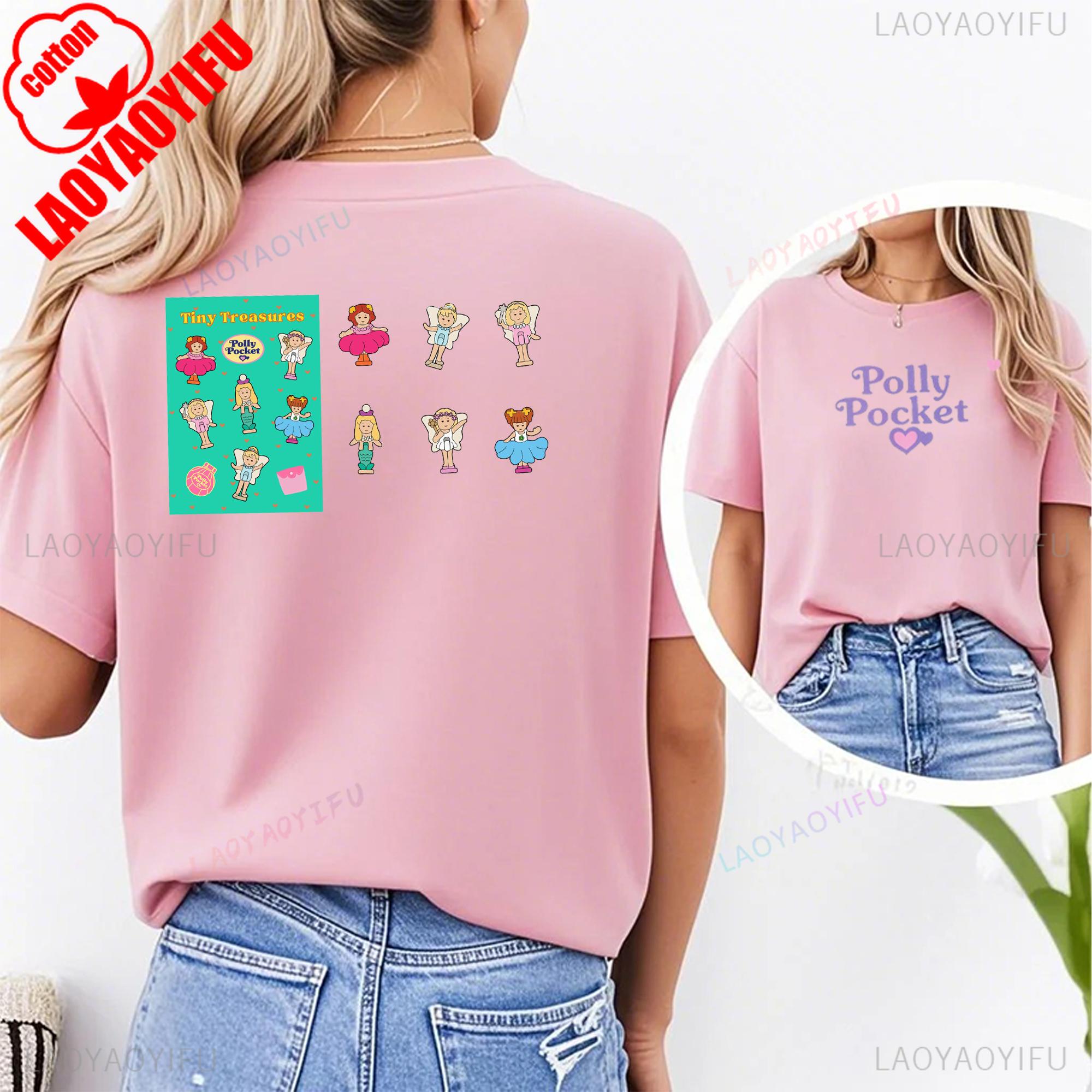Polly Pocket Printed T-shirt Cute Polly Pocket Tops Polly Pocket Cartoon T-shirt Fit Sweatshirt for Daily Wear Women T Shirt S
Polly Pocket Printed T-shirt Cute Polly Pocket Tops Polly Pocket Cartoon T-shirt Fit Sweatshirt for Daily Wear Women T Shirt S