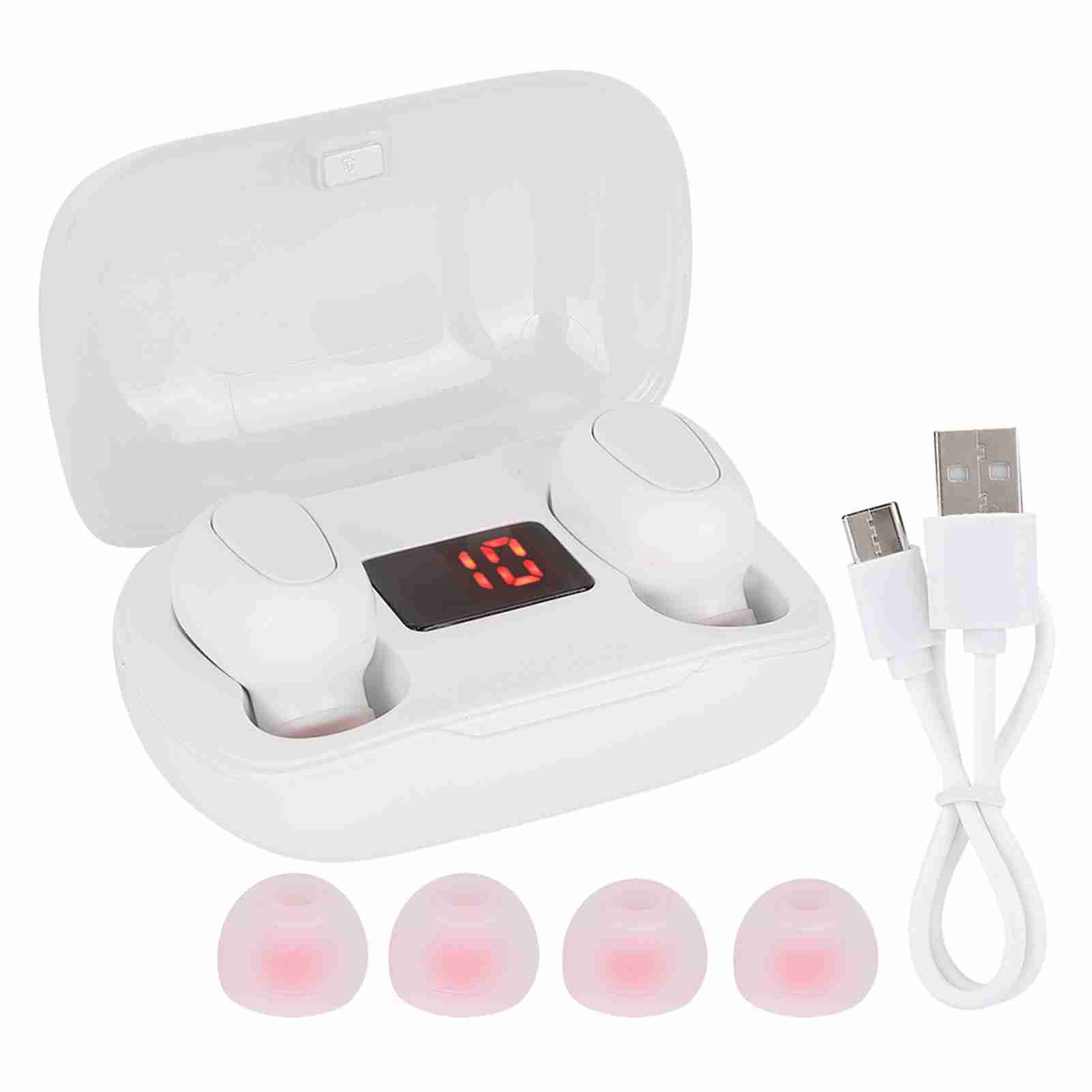 L21 Bluetooth 5.0 Наушники True Wireless Stereo Наушники HIFI с Цифровым ДисплеемБелый белый
L21 Bluetooth 5.0 Наушники True Wireless Stereo Наушники HIFI с Цифровым ДисплеемБелый белый