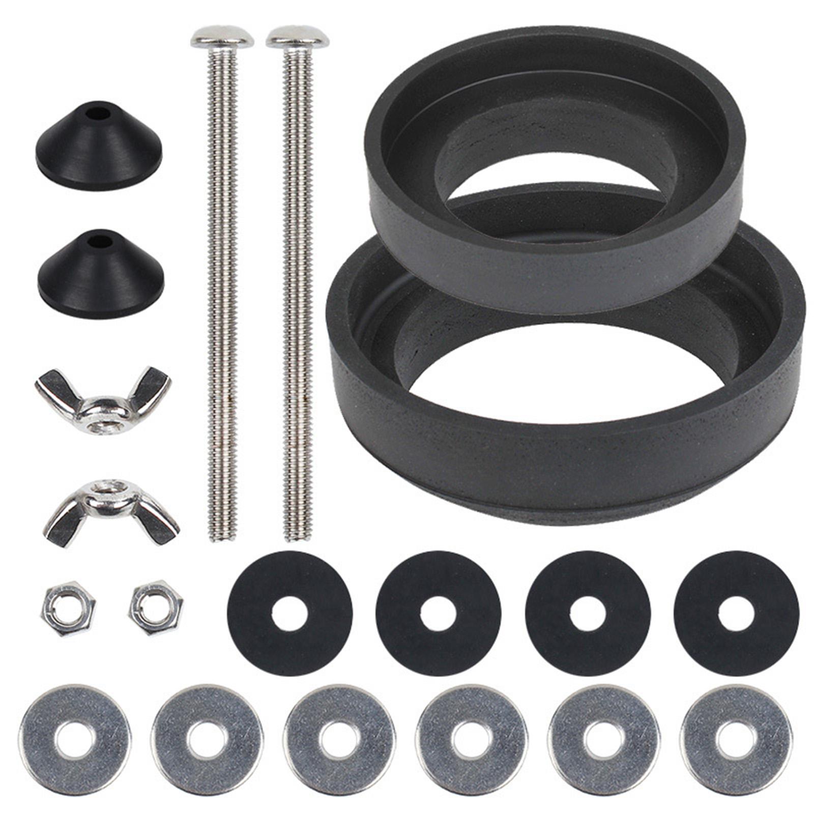Universals Toilet Seat Bolts Kits Heavy Duty Toilet Tank Bolts Replacement for Toilet Mounting & Repair Easy to Install 1
Universals Toilet Seat Bolts Kits Heavy Duty Toilet Tank Bolts Replacement for Toilet Mounting & Repair Easy to Install 1