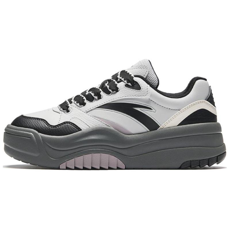 Anta Wave Shoe 2 Breathable Height Increase Low top Skateboard Shoes Women s Gray Black Sneakers 922438016-6 36.5
Anta Wave Shoe 2 Breathable Height Increase Low top Skateboard Shoes Women s Gray Black Sneakers 922438016-6 36.5