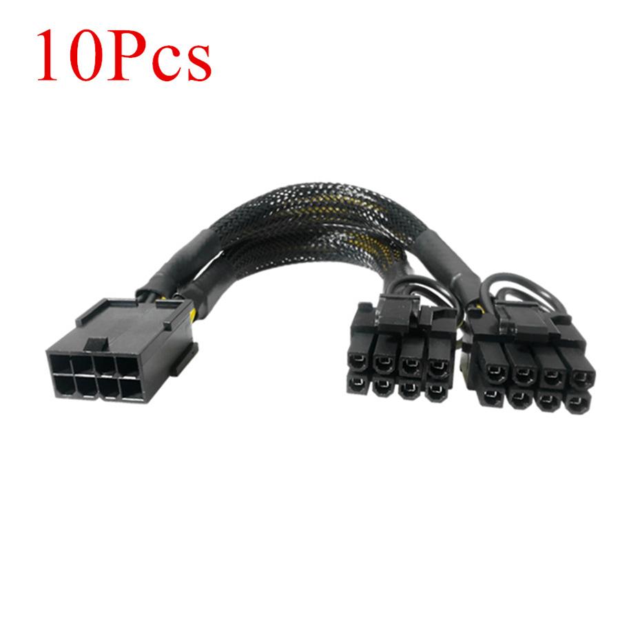 10Pcs 22cm GPU PCIE 8 Pin Female To Dual 2X 8 (6+2) Pin Male PCI Express Power Adapter Braided Y-splitter Extension Cable
10Pcs 22cm GPU PCIE 8 Pin Female To Dual 2X 8 (6+2) Pin Male PCI Express Power Adapter Braided Y-splitter Extension Cable