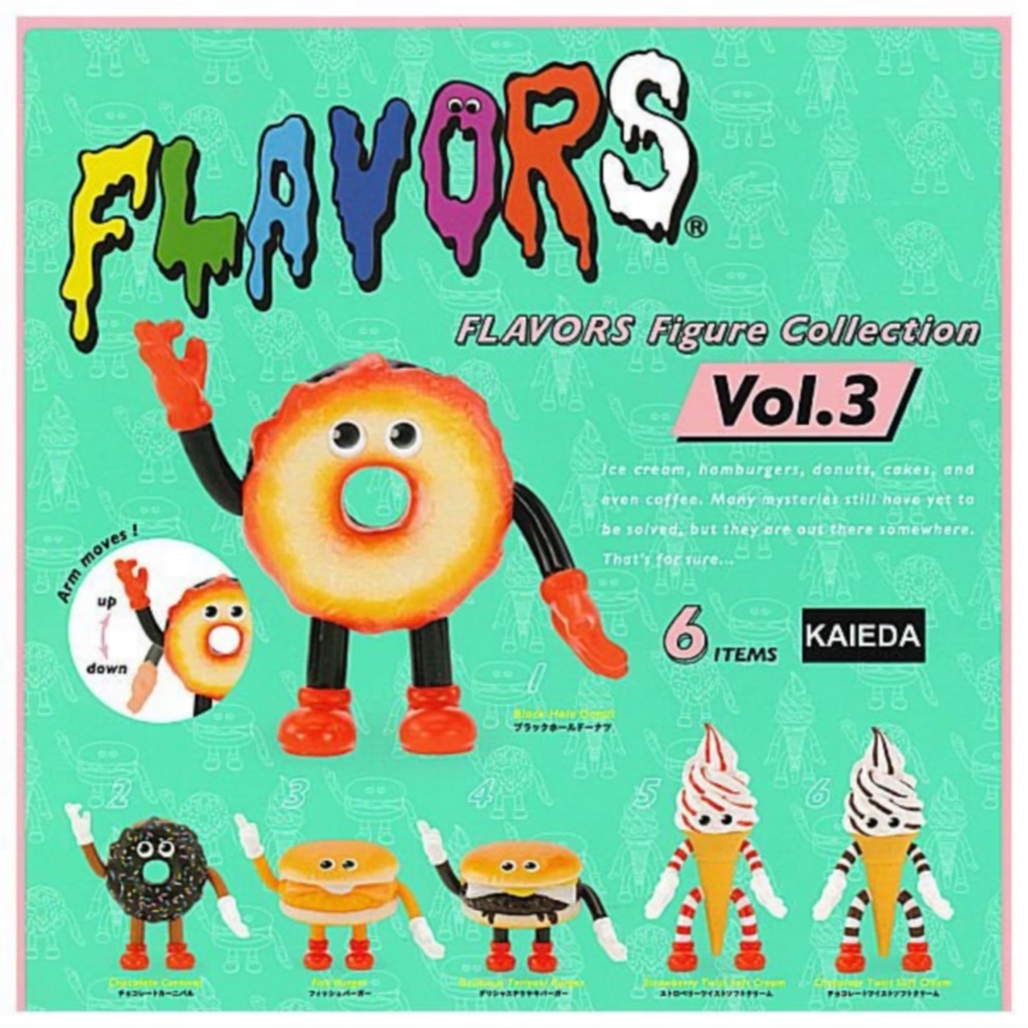 FLAVORS Flavors Figure Collection All 6 Types Set Full Comp Gacha Gacha Capsule Toy Vol.3 ×
FLAVORS Flavors Figure Collection All 6 Types Set Full Comp Gacha Gacha Capsule Toy Vol.3 ×