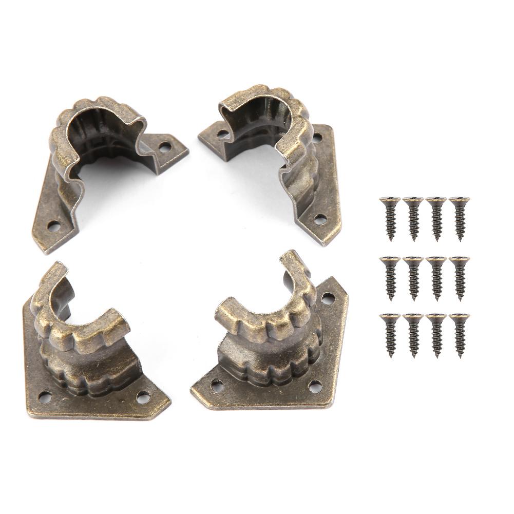 4pcs Antique Jewelry Chest Wood Box Decorative Feet Leg Corner Protector For Furniture Cabinet
4pcs Antique Jewelry Chest Wood Box Decorative Feet Leg Corner Protector For Furniture Cabinet