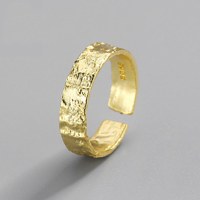 Irregular Rock Texture Gold Ring Women Rings 925 Sterling Silver Anillo Plata 925 Mujer Parure Bijoux Femme 2020 Bague золотий
Irregular Rock Texture Gold Ring Women Rings 925 Sterling Silver Anillo Plata 925 Mujer Parure Bijoux Femme 2020 Bague золотий
