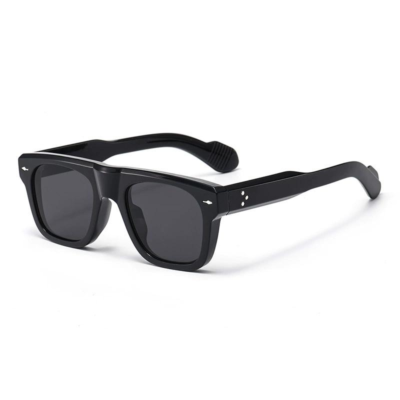 Vintage Square Men Sunglasses Women Fashion Rivets Design Sunglass Man Gradient Shades UV400 Sun Glasses Outdoor Driving as shown чорний колір сірий
Vintage Square Men Sunglasses Women Fashion Rivets Design Sunglass Man Gradient Shades UV400 Sun Glasses Outdoor Driving as shown чорний колір сірий