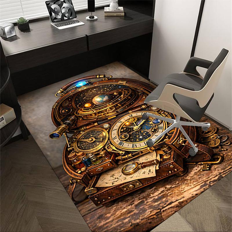 1PC Steampunk Clockwork Non-Slip Floor Carpet Compatible for Office&Living Room&Bedroom&Dining room - Flat-Weave Machine-O390 60cm by 90cm
1PC Steampunk Clockwork Non-Slip Floor Carpet Compatible for Office&Living Room&Bedroom&Dining room - Flat-Weave Machine-O390 60cm by 90cm