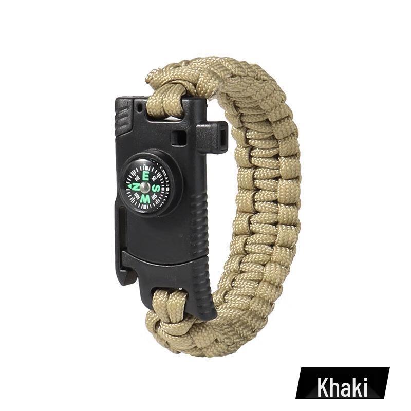 Soarer Outdoor Survival Paracord Bracelet with Fire Starter
Soarer Outdoor Survival Paracord Bracelet with Fire Starter