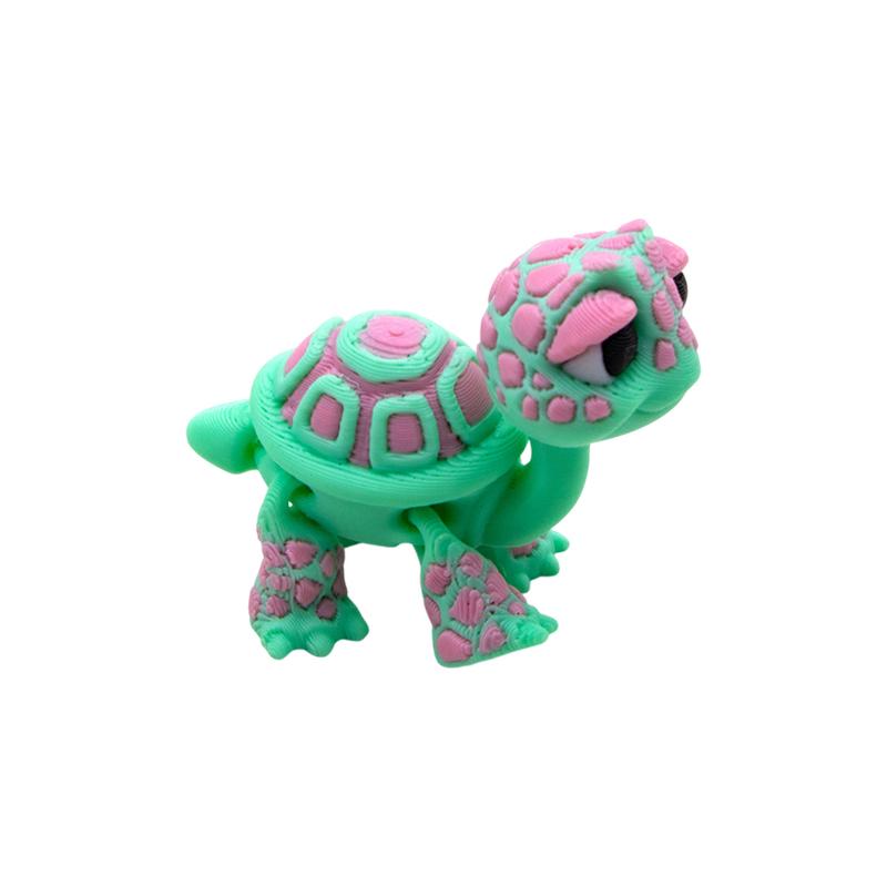 Plastic 3D Printed Turtle Model Exquisite Cartoon Simulated Animal Model Movable Joints Desktop Decorations Holiday Gifts
Plastic 3D Printed Turtle Model Exquisite Cartoon Simulated Animal Model Movable Joints Desktop Decorations Holiday Gifts