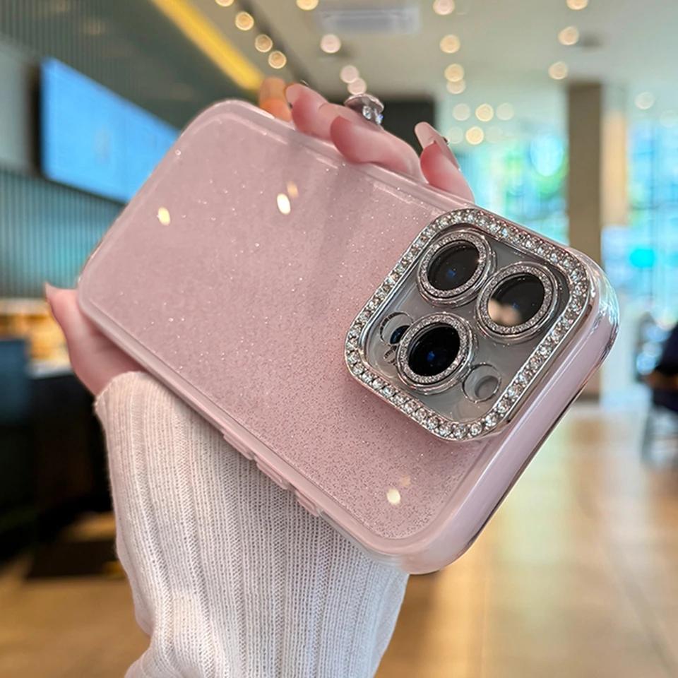 Bling Bling Glitter Butterfly Diamond Phone Case For iPhone 16 15 14 13 12 11 Pro Max Plus Silicone Protector Shockproof Cover For iPhone 11
Bling Bling Glitter Butterfly Diamond Phone Case For iPhone 16 15 14 13 12 11 Pro Max Plus Silicone Protector Shockproof Cover For iPhone 11