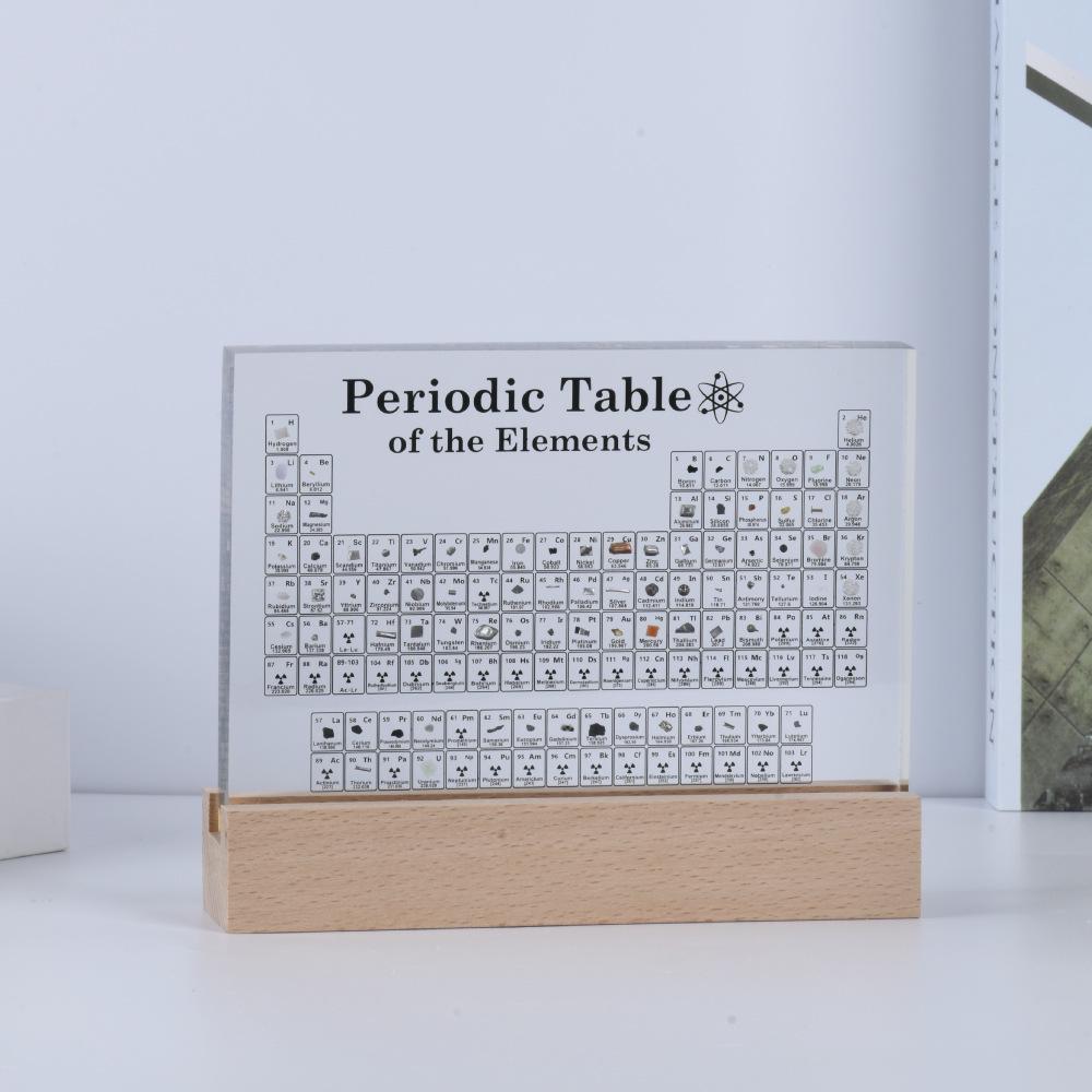 Большое 3D акриловое хрустальное украшение в виде периодической таблицы
Большое 3D акриловое хрустальное украшение в виде периодической таблицы