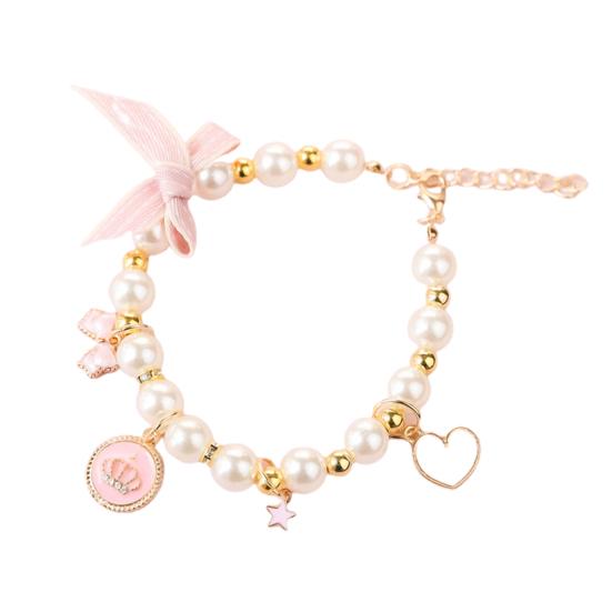 Ожерелье с подвеской для домашних животных, привлекательное яркое ожерелье из искусственного жемчуга среднего размера, устойчивое к выцветанию ожерелье для собак и кошек L
Ожерелье с подвеской для домашних животных, привлекательное яркое ожерелье из искусственного жемчуга среднего размера, устойчивое к выцветанию ожерелье для собак и кошек L