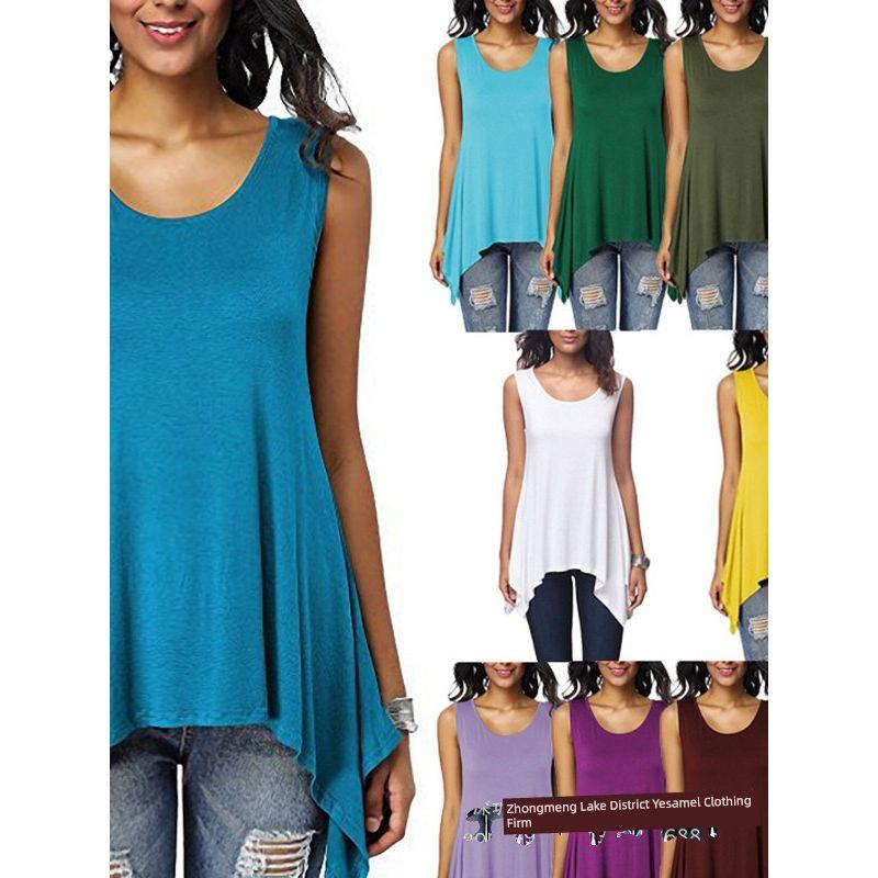 Solid Color round Neck Loose Top Woman Solid Color round Neck Loose Swing Tops Female Navy M
Solid Color round Neck Loose Top Woman Solid Color round Neck Loose Swing Tops Female Navy M