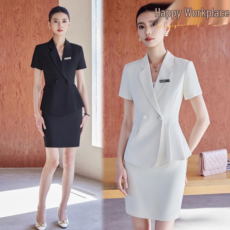 Women s Summer Short Sleeve Suit Set - Professional Skirt for Hotel Front Desk or Jewelry Store Workwear XXXL
Women s Summer Short Sleeve Suit Set - Professional Skirt for Hotel Front Desk or Jewelry Store Workwear XXXL