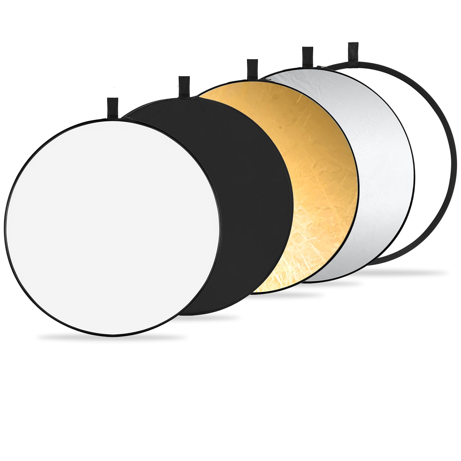 Concept 80cm Foldable Reflector for Round Available in and with Storage Pouch K&F 5-in-1 Photography, Reflector, White, Black, Silver, Gold,
Concept 80cm Foldable Reflector for Round Available in and with Storage Pouch K&F 5-in-1 Photography, Reflector, White, Black, Silver, Gold,