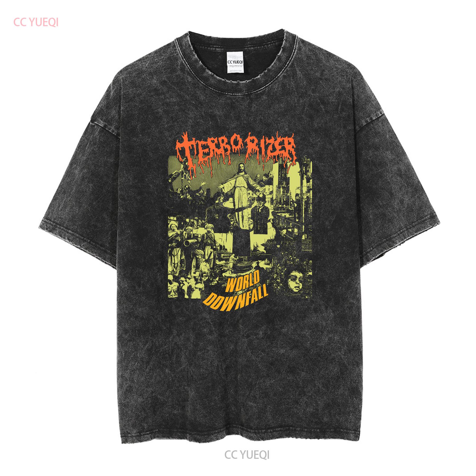 Футболка Terrorizer world downfall death metal grindcore carcass napalm з довгими або короткими рукавами вінтажна випрана вуличний одяг L
Футболка Terrorizer world downfall death metal grindcore carcass napalm з довгими або короткими рукавами вінтажна випрана вуличний одяг L