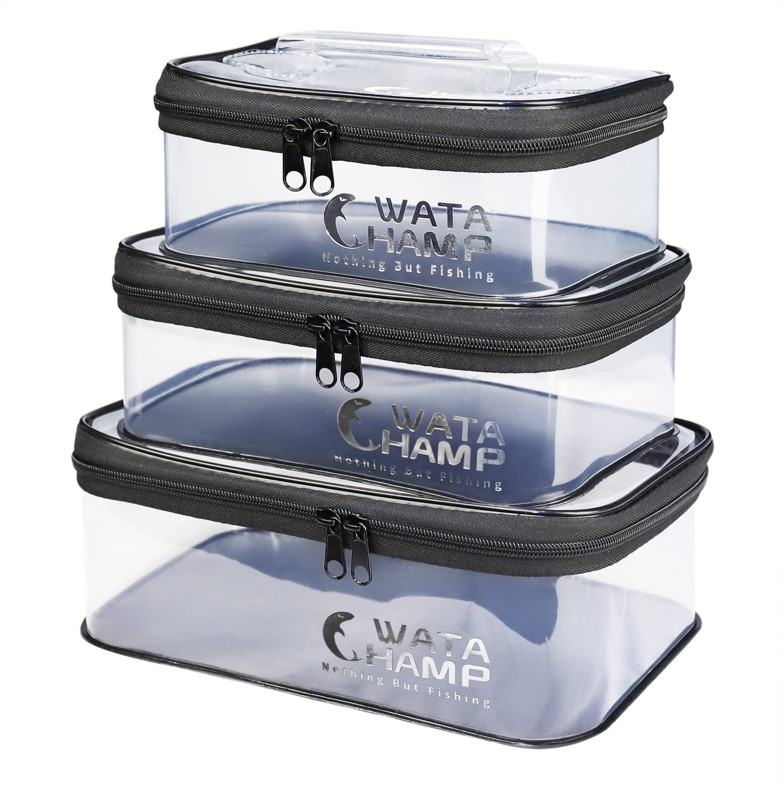 WATACHAMP Tackle Set of 3 Fishing Fishing Storage Tackle Reel Universal Box, Transparent, Multifunctional, EVA, Gear, Case, Container, Bucket, Bag,
WATACHAMP Tackle Set of 3 Fishing Fishing Storage Tackle Reel Universal Box, Transparent, Multifunctional, EVA, Gear, Case, Container, Bucket, Bag,