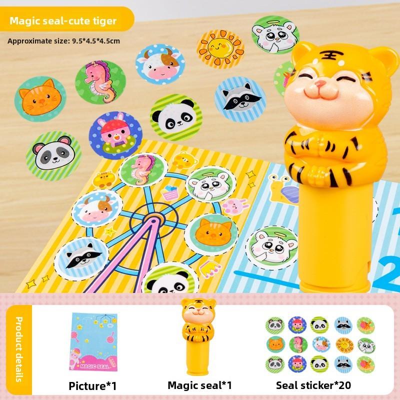 Educational Toy Kit Featuring Waterresistant Plastic Stamps For Childrens Learning Fun Tiger
Educational Toy Kit Featuring Waterresistant Plastic Stamps For Childrens Learning Fun Tiger