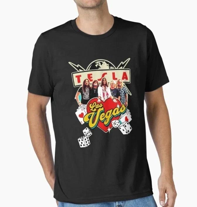 Tesla Las Vegas Band Tour 2025 T-shirt Full Size S-5XL Unisex Tee L
Tesla Las Vegas Band Tour 2025 T-shirt Full Size S-5XL Unisex Tee L
