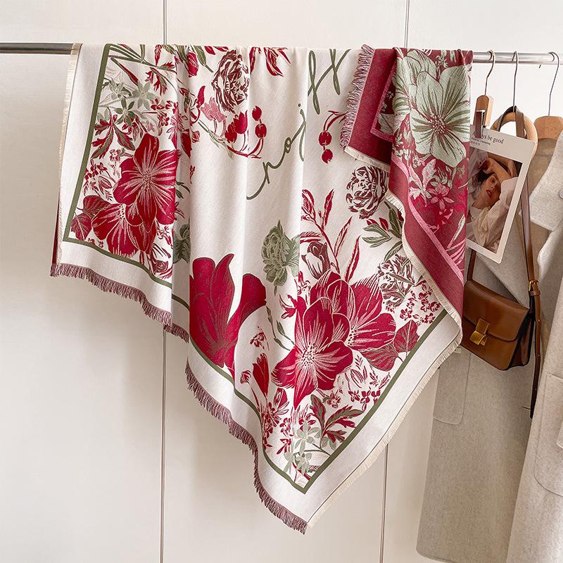 Iris Print Retro Fresh Fashion Elegant Women Imitation Cashmere Warm Scarf Air Conditioner Shawl 130-130cm
Iris Print Retro Fresh Fashion Elegant Women Imitation Cashmere Warm Scarf Air Conditioner Shawl 130-130cm