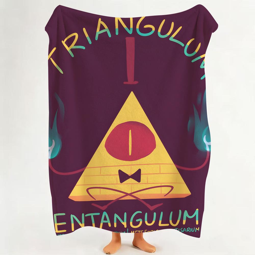 Movie T Triangle Throw Flannel Throw Blanket Suitable for Sofa Living Room Bedroom 75cmx90cm
Movie T Triangle Throw Flannel Throw Blanket Suitable for Sofa Living Room Bedroom 75cmx90cm