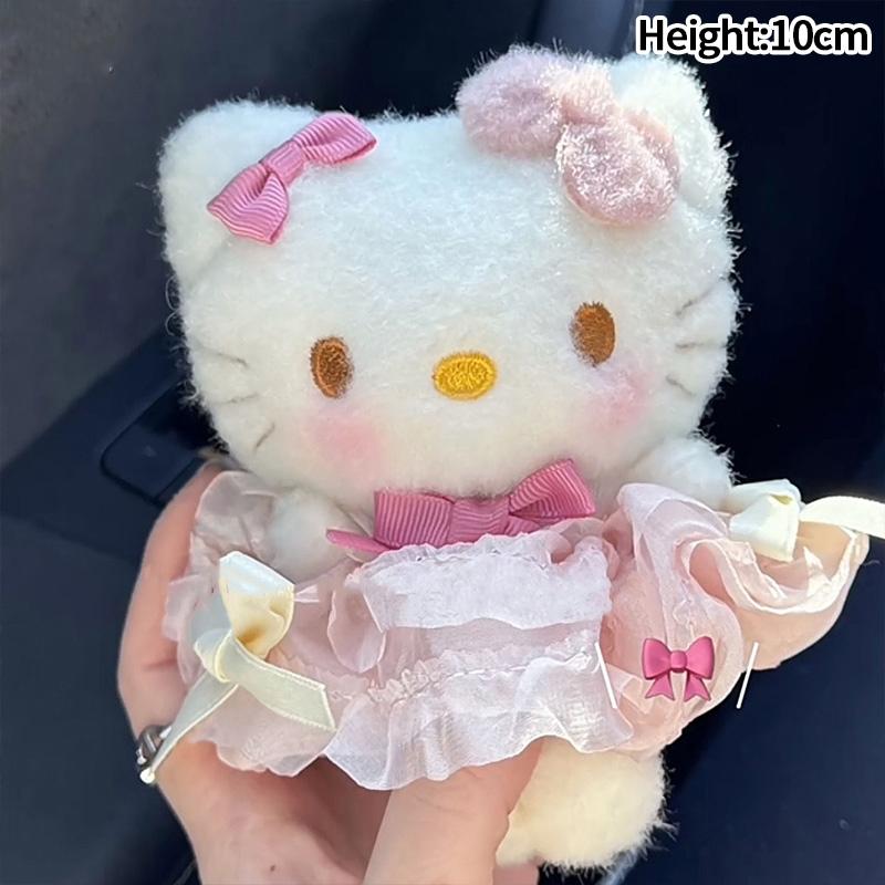 Hello Kitty Plush Keychain Cute Angel Shaped Cat Pendant Lace Dress Bag Charm Holiday Birthday Gifts KT Cuddly Stuffed Fluffy Huggable Kawaii Comfort as shown
Hello Kitty Plush Keychain Cute Angel Shaped Cat Pendant Lace Dress Bag Charm Holiday Birthday Gifts KT Cuddly Stuffed Fluffy Huggable Kawaii Comfort as shown
