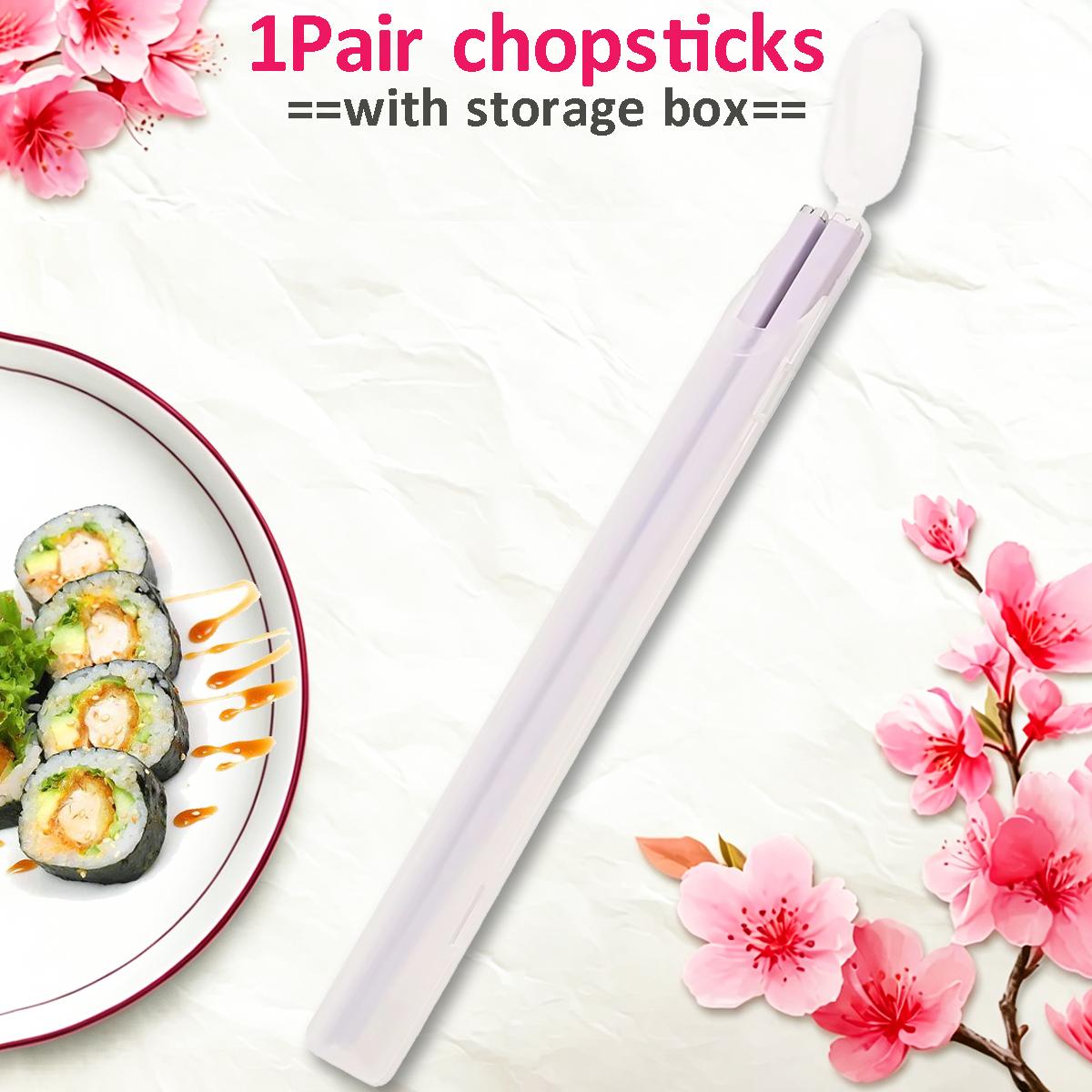 1 Pair of Chinese Reusable Chopsticks with Box фіолетовий
1 Pair of Chinese Reusable Chopsticks with Box фіолетовий
