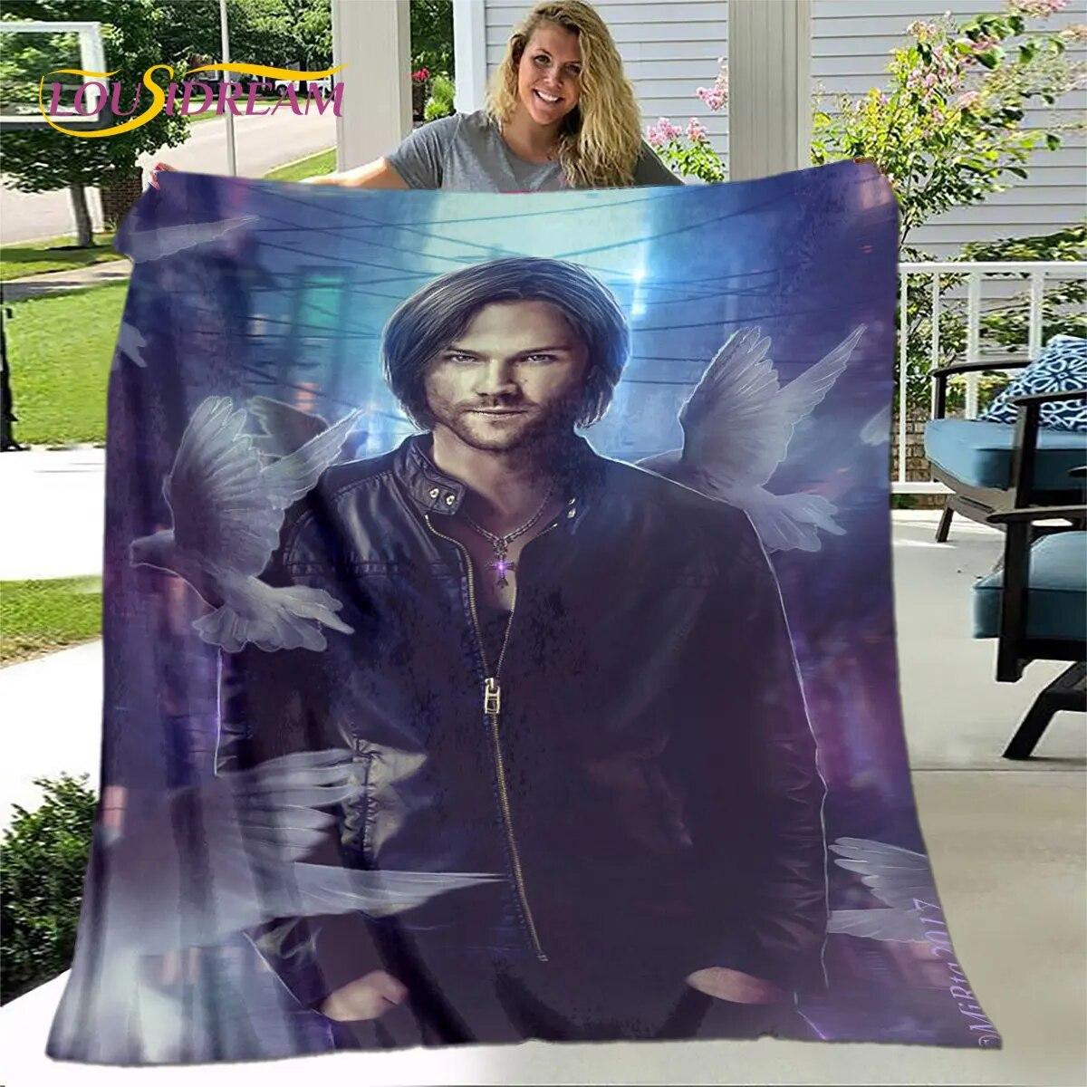Supernatural Blanket,Flannel Blanket Throw Blanket Fashion Flannel Throw Blanket Children s Bedroom Warm Throw Blanket Blanket for Gift All Seasons
Supernatural Blanket,Flannel Blanket Throw Blanket Fashion Flannel Throw Blanket Children s Bedroom Warm Throw Blanket Blanket for Gift All Seasons