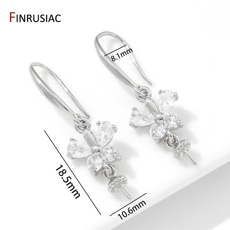 18K Gold Plated Brass Earring Clasps Hooks,Inlaid Zircon Butterfly Charm Ear Wire Hooks For DIY Jewelry Making Materials 1 Pair
18K Gold Plated Brass Earring Clasps Hooks,Inlaid Zircon Butterfly Charm Ear Wire Hooks For DIY Jewelry Making Materials 1 Pair