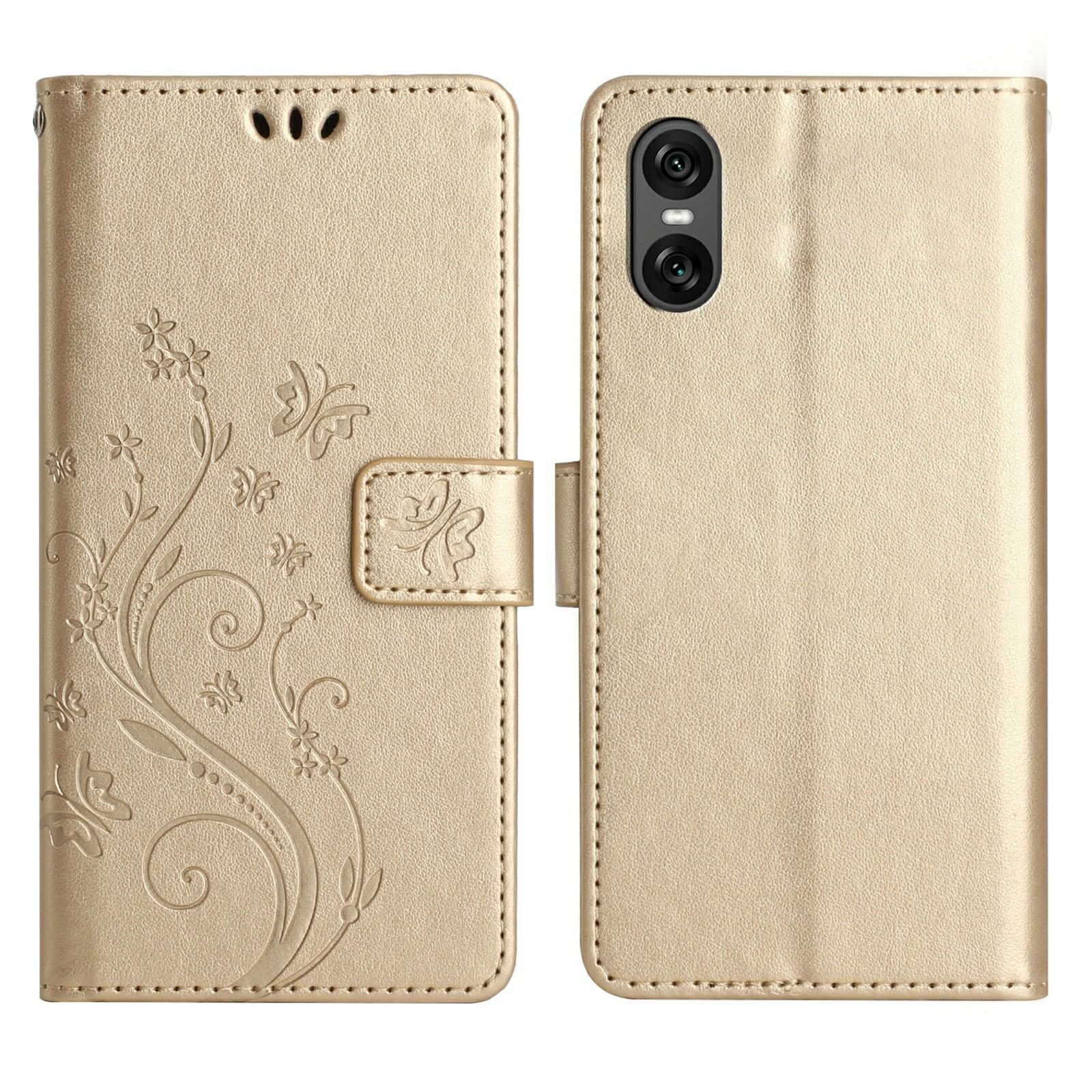 For Sony Xperia 5 VI Leather Wallet Case Butterfly Flower Imprinted Phone Cover with Strap I
For Sony Xperia 5 VI Leather Wallet Case Butterfly Flower Imprinted Phone Cover with Strap I